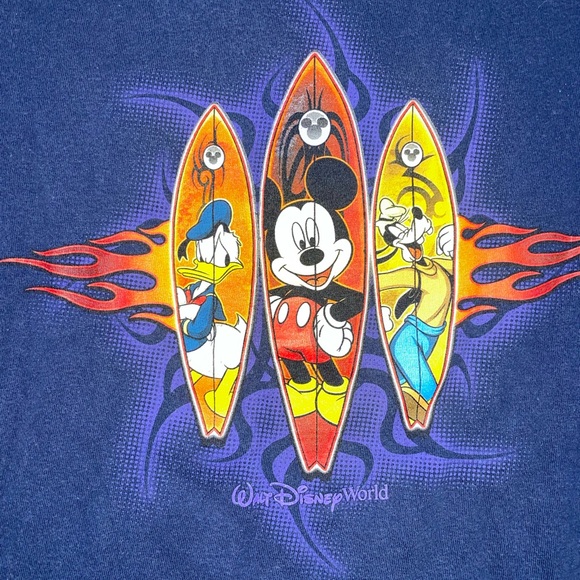 🏄♂️Kids Disney World Blue Graphic T-Shirt - Picture 2 of 6